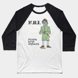 Feudal Boys Impaler Baseball T-Shirt